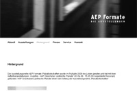 aep formate: die ausstellungen / website / aep / hamburg