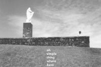 oh simple thing / image cover and poster / dominik rzepka, bonn / photography: johannes göbel / 2004